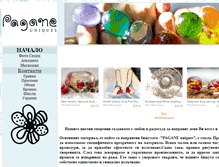 Tablet Screenshot of pagane-uniques.com